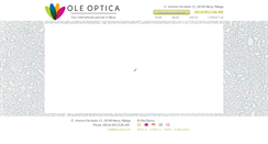 Desktop Screenshot of ole-optica.com